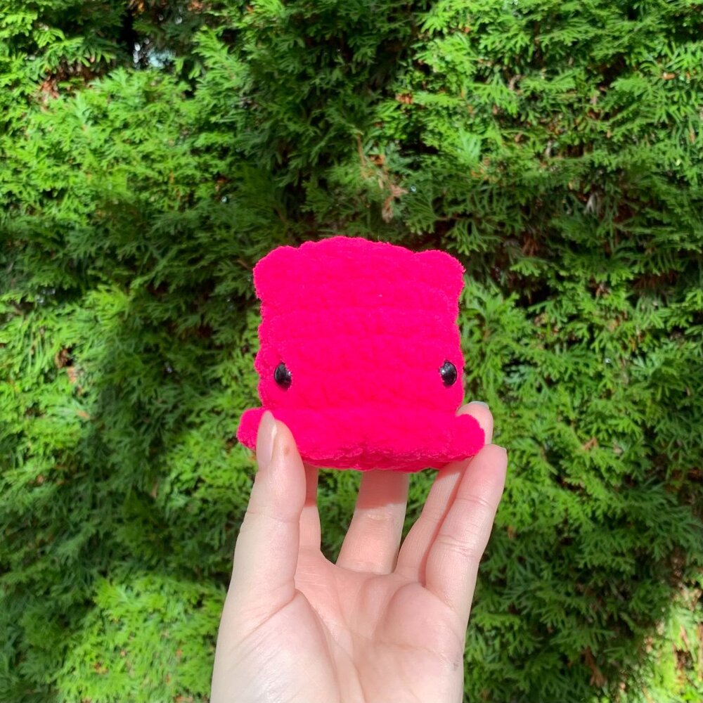 FREE WITH BUNDLE - Small Dumbo Octopus Crochet Plush